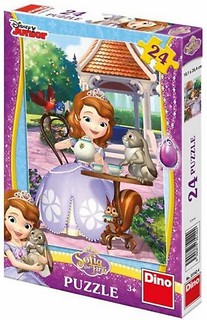 Puzzle 24 Zosia i zwierzątka DINO