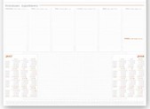 Kalendarz 2017 Biurowy. Biuwar tygodniowy