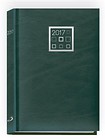 Terminarz 2017 A5 standard - zielony