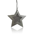 Tagi do prezentów srebrne (12szt) CHRISTMAS JOY