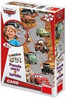 Puzzle 150 z miarką Auta DINO