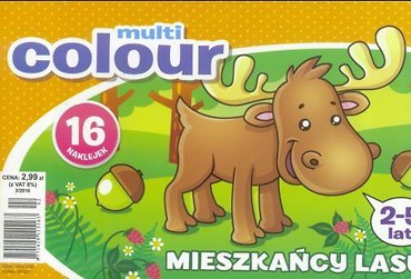 Multi colour 2 Mieszkancy lasu