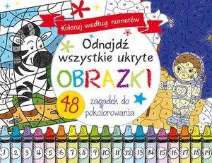 Koloruj według numerów. Odnajdź wszystkie ukryte..