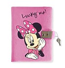 Pamiętnik zamykany pluszowy Minnie