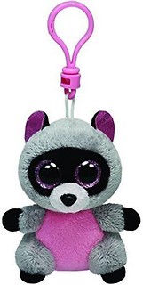 Ty Beanie Boos Rocco - Szary Szop - Brelok