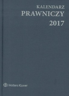 Kalendarz 2017 Prawniczy szary