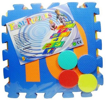 Puzzle podłogowe 10 el. Gra w klasy