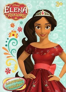 Kolorowanka z naklejkami. Elena z Avaloru