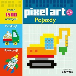 Pixel art. Pojazdy