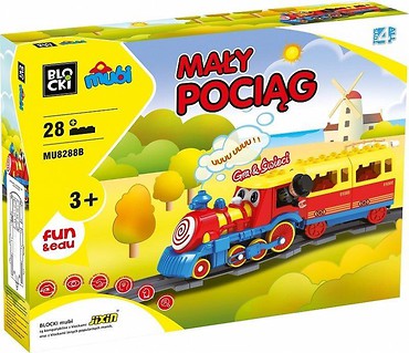 Klocki Blocki Mubi Mały Pociąg