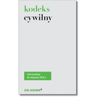 Kodeks cywilny 08/2016 BR