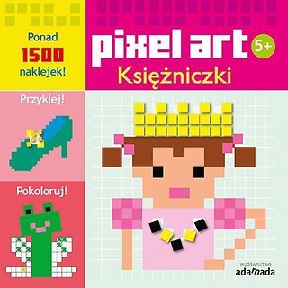 Pixel art. Księżniczki