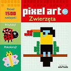 Pixel art. Zwierzęta