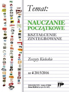 Nauczanie Początkowe. Kszt. zint. nr 4 2015/2016