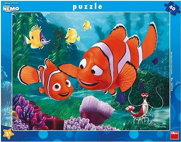 Puzzle 40 Ramkowe Nemo DINO