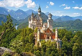 Puzzle 1000 Neuschwanstein Castle, Germany CASTOR