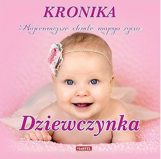 Kronika Dziewczynka 1 różowa