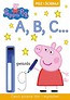 Świnka Peppa. Pisz i ścieraj! A, B, C...