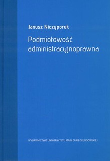Podmiotowość administracyjnoprawna