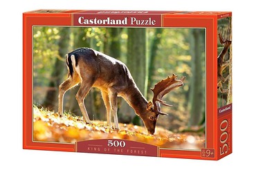 Puzzle 500 Król lasu CASTOR