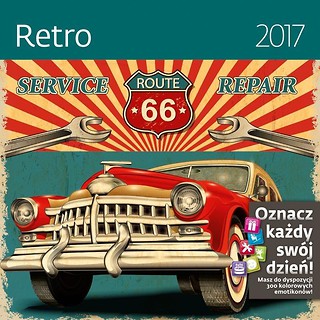 Kalendarz 2017 Retro HELMA