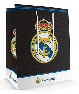 Torba papierowa mała Real Madrid