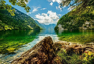 Puzzle 1000 Lake Koenigsee in Germany CASTOR