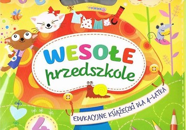 Wesołe przedszkole. Edukac. książeczki dla 4-latka