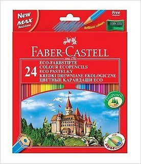 Kredki Zamek 24 kolory FABER CASTELL