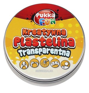Kreatywna plastelina - Transparentna