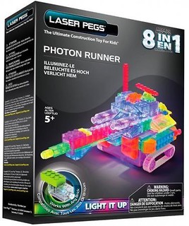 Klocki laser pegs 8 w 1 Photon Runner