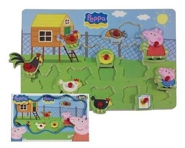 Puzzle Kurnik Świnka Peppa