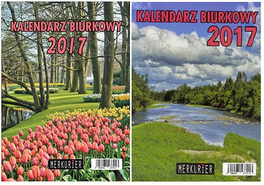 Kalendarz 2017 Biurkowy Merkurier MIX BESKIDY