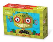 Puzzle dwustronne - roboty