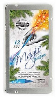 Kredki Progresso Magic 12 kolorów