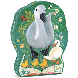 Puzzle tekturowe - Brzydkie kaczątko