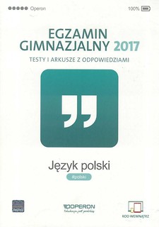 Egzamin gimnazjalny 2017 Testy polonistycz. OPERON