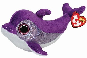 Ty Beanie Boos Flips - Fioletowy Delfin