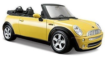 Samochód Mini Cooper Cabrio skala 1:24