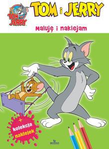 Tom i Jerry. Maluję i naklejam