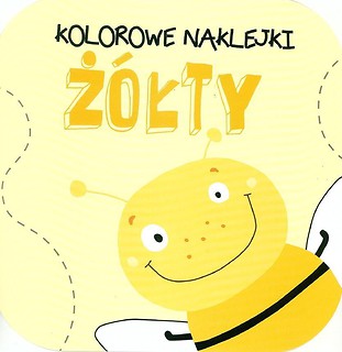 Kolorowe naklejki - Żółty