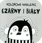 Kolorowe naklejki - Czarny i Biały