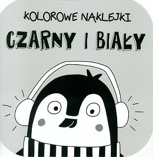Kolorowe naklejki - Czarny i Biały