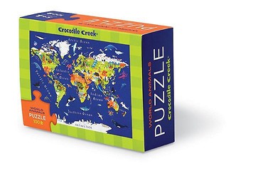 Puzzle 100 el. - Zwierzęta świata