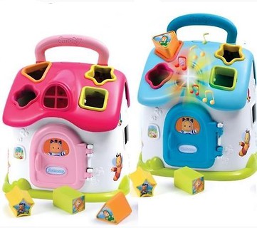 Interaktywny Domek Kształtów św/dźw, 2 kolory