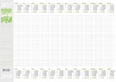 Kalendarz 2017 Biurkowy BIUWAR mały CRUX