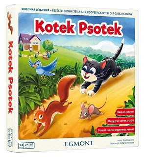Gra - Kotek Psotek EGMONT