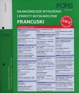 Najważniejsze wyrażenia i zwroty błysk.- francuski