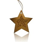 Tagi do prezentów złote (12szt) CHRISTMAS JOY