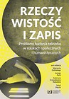 Rzeczywistość i zapis
